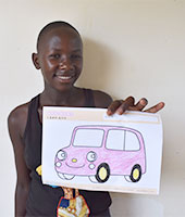 ウガンダの子どもの写真