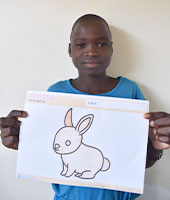 ウガンダの子どもの写真
