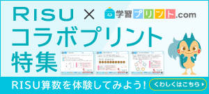 RISU算数×学習プリント.com コラボプリント特集