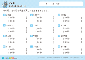 がい数（およその数の表し方）1-4