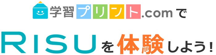 学習プリント.comでRISUを体験しよう！